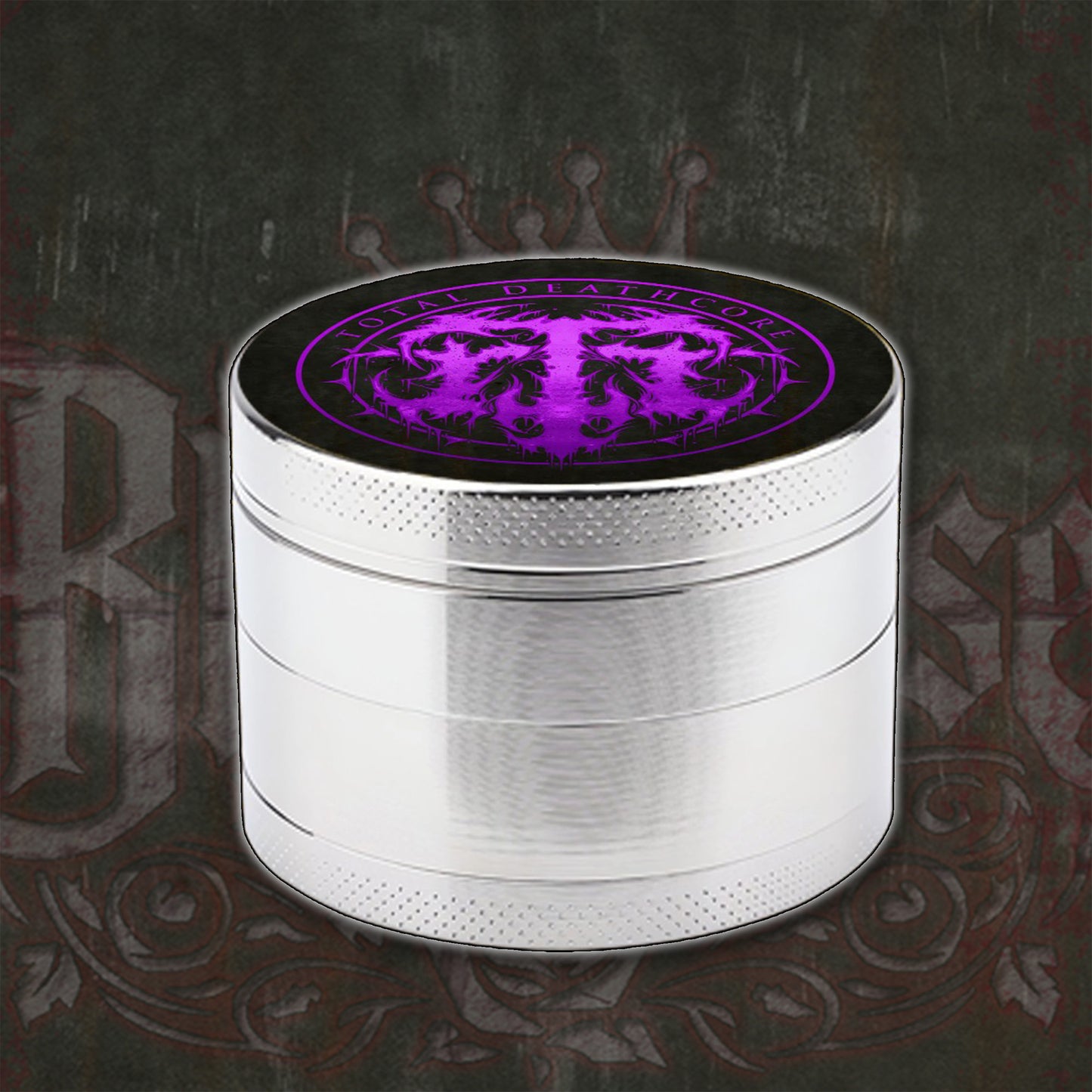 “TOTAL DEATHCORE GRINDER” - 2” Metal Herb Grinder